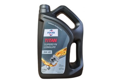 FUCHS TITAN SUPERSYN LONGLIFE 0W-40 5L