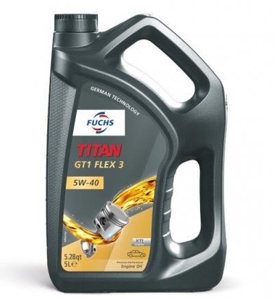 FUCHS TITAN GT1 FLEX 3 5W-40 XTL 5L
