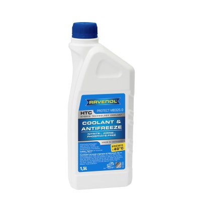 Антифриз RAVENOL HTC Hybrid Techn. Coolant Premix -40°C 1.5L