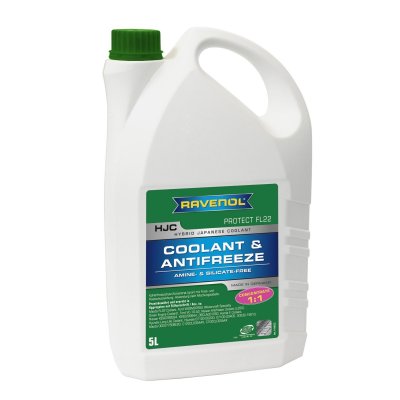 Антифриз RAVENOL HJC Hybrid Japanese Coolant Concentrate FL22 5L