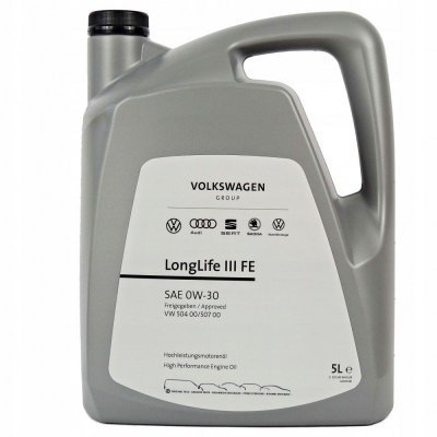 Volkswagen Longlife III FE 0W-30 5L