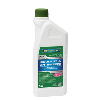 Антифриз RAVENOL HJC Hybrid Japanese Coolant Concentrate FL22 1.5L