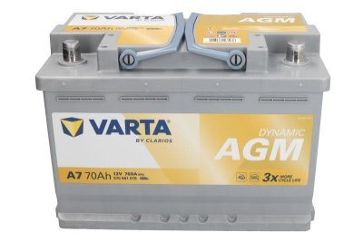 VARTA DYNAMIC SLI AGM 70Ah