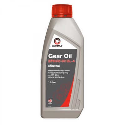 COMMA GEAR OIL EP80W90 GL4 1L