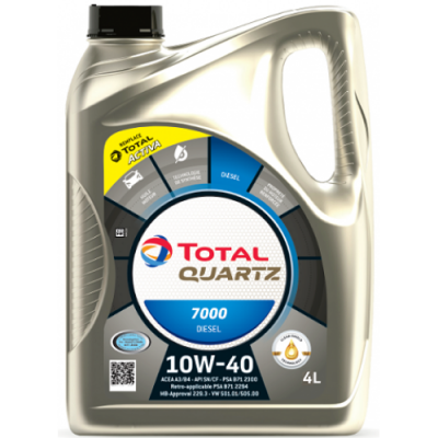 TOTAL QUARTZ DIESEL 7000 10W-40 4L