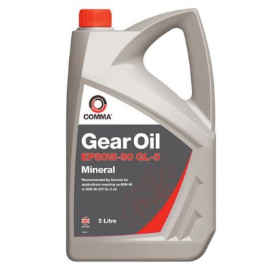 COMMA GEAR OIL EP80W90 GL5 5L