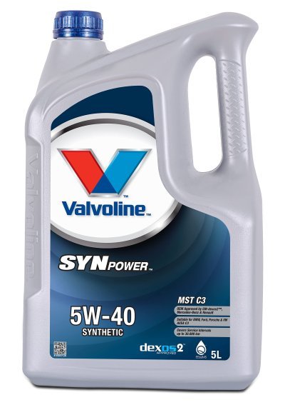 VALVOLINE SYNPOWER MST C3 5W-40 5L