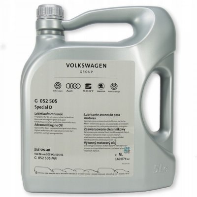 VOLKSWAGEN SPECIAL D 5W-40 5L