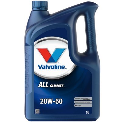VALVOLINE ALL CLIMATE 20W-50 5L