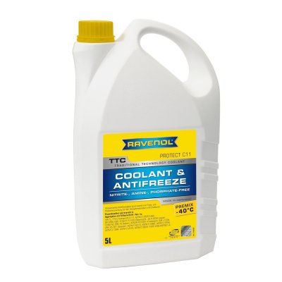 Антифриз RAVENOL TTC Premix -40°C C11 5L