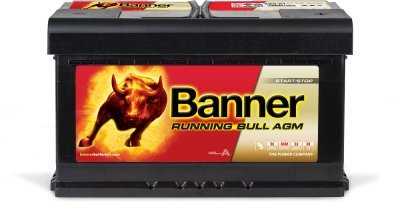 BANNER RUNNING BULL AGM 80AH 800A R+