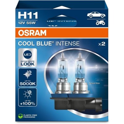 OSRAM COOL BLUE INTENSE NEXTGEN +100% H11 5000K 55W 12V 2PCS