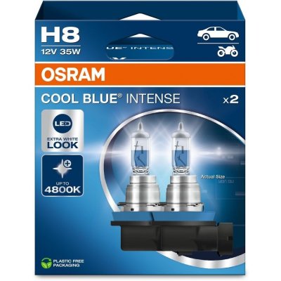 OSRAM COOL BLUE INTENSE NEXTGEN +100% H8 4800K 35W 12V 2PCS