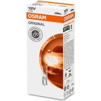 OSRAM ORIGINAL LINE AUX W1,2W 12V 10 PCS
