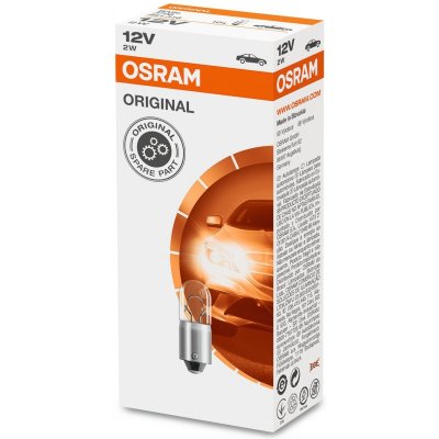 OSRAM ORIGINAL LINE AUX T4W 2W 12V 10 PCS