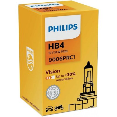 PHILIPS VISION HB4 3200K 51W 12V
