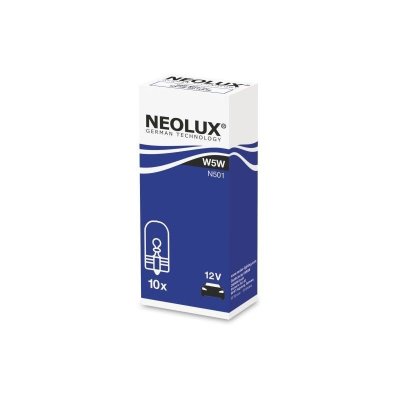 NEOLUX W5W 3200K 5W 12V 10 PCS
