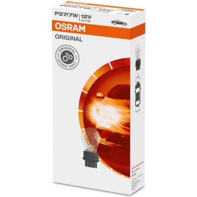 OSRAM ORIGINAL LINE AUX P27/7W 12V 10 PCS