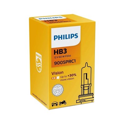 PHILIPS VISION HB3 3200K 60W/65W 12V