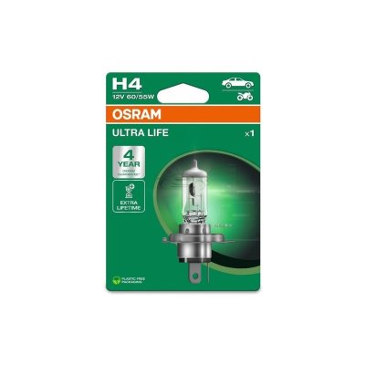 OSRAM ULTRA LIFE H4 60/55W 12V