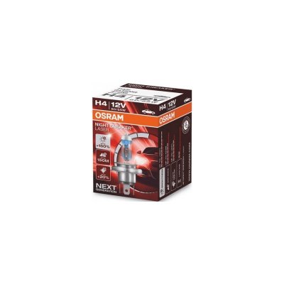 OSRAM NIGHT BREAKER LASER +150% H4 3900K 60/55W 12V