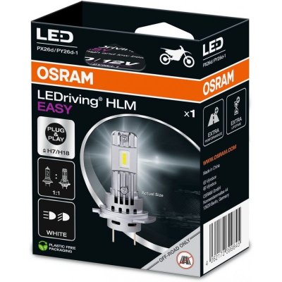 OSRAM H7/H18 LEDRIVING HLM 6500K 12V