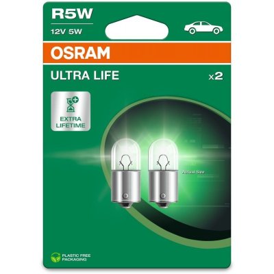OSRAM ULTRALIFE AUX R5W 5W 12V 2PCS
