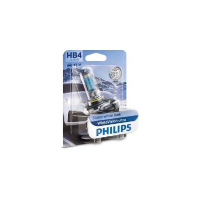 PHILIPS WHITEVISION ULTRA HB4 5000K 55W 12V