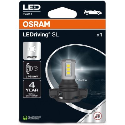 OSRAM WHITE 6000K PS19W 6000K 1,8W 12V
