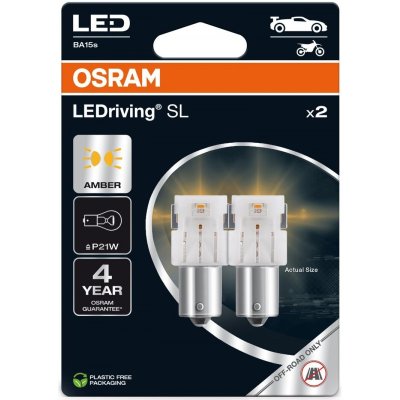 OSRAM AMBER P21W LED 1,3W 12V 2PCS