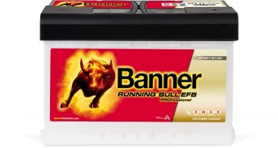 BANNER RUNNING BULL EFB 75AH 700A R+