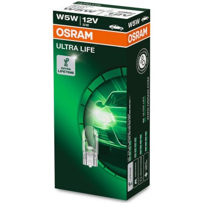 OSRAM ULTRALIFE AUX W5W 5W 12V 10 PCS