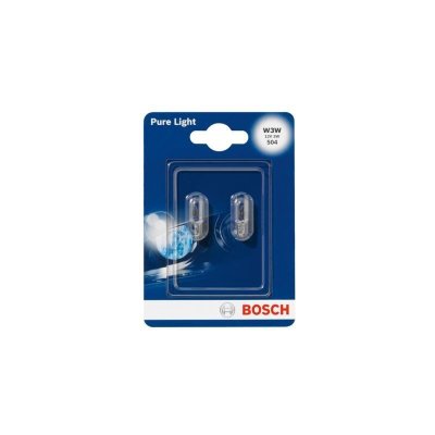 BOSCH PURE LIGHT W3W 4000K 3W 12V 2PCS