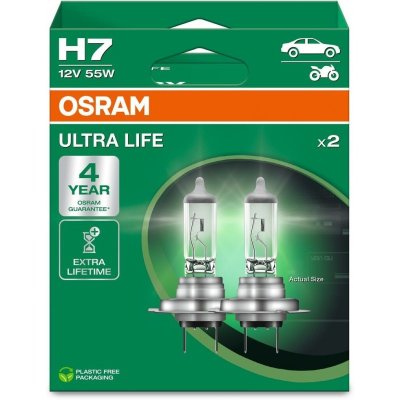 OSRAM ULTRA LIFE H7 55W 12V 2PCS