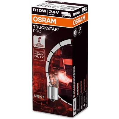 OSRAM TRUCKSTAR PRO AUX R10W 24V 10 PCS