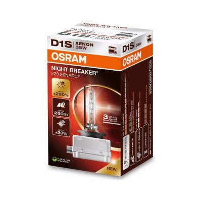 OSRAM XENARC NIGHT BREAKER 220 D2S 4500K 35W 85V
