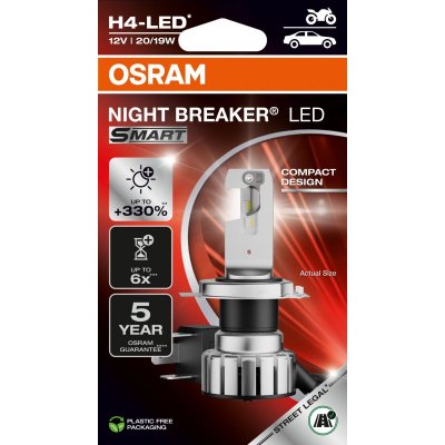 OSRAM H4-LED NIGHT BREAKER SMART 6000K 20/19W 12V