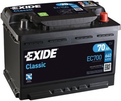 EXIDE CLASSIC 70AH