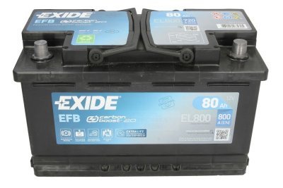 EXIDE EL800 START&STOP EFB 80AH