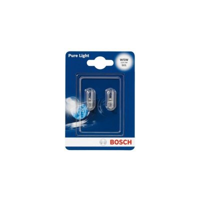 BOSCH PURE LIGHT W5W 4000K 5W 12V 2PCS