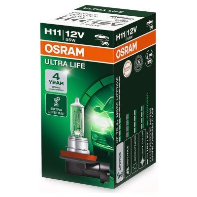 OSRAM ULTRA LIFE H11 3200K 55W 12V