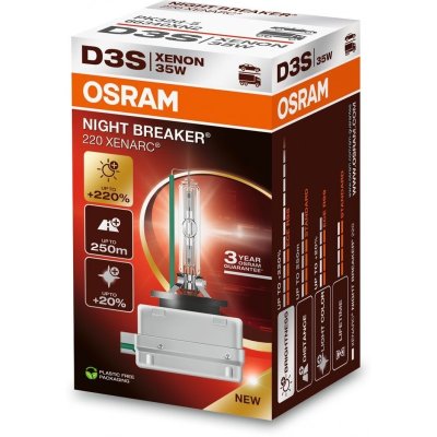 OSRAM XENARC NIGHT BREAKER 220 D3S 4400K 35W 42V