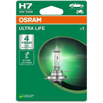 OSRAM ULTRA LIFE H7 55W 12V