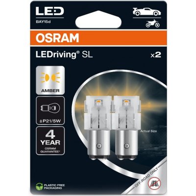 OSRAM AMBER P21/5W LED 1,9W 12V 2PCS