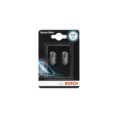 BOSCH XENON BLUE W5W 4200K 5W 12V 2PCS