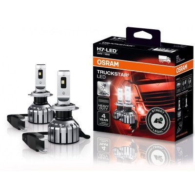 OSRAM H7-LED TRUCKSTAR 6000K 16W 24V 2PCS