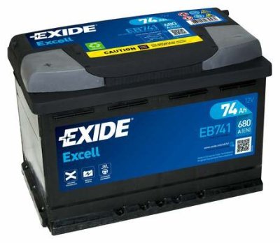 EXIDE EB741 EXCELL 74AH