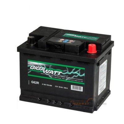 GIGAWATT 60AH 540A G62R