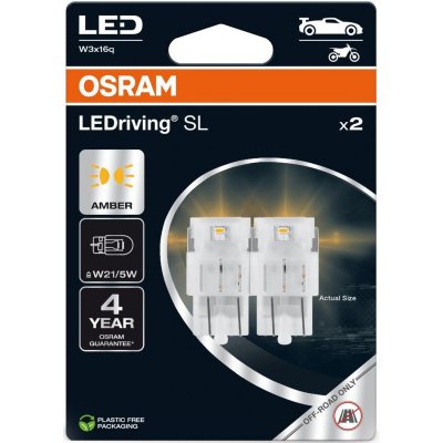 OSRAM AMBER W21/5W LED 1,9W 12V 2PCS