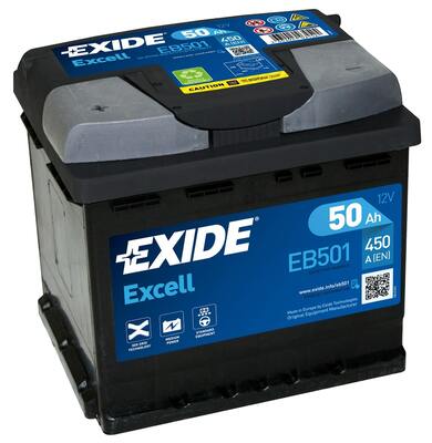 EXIDE EB501 EXCELL 50AH